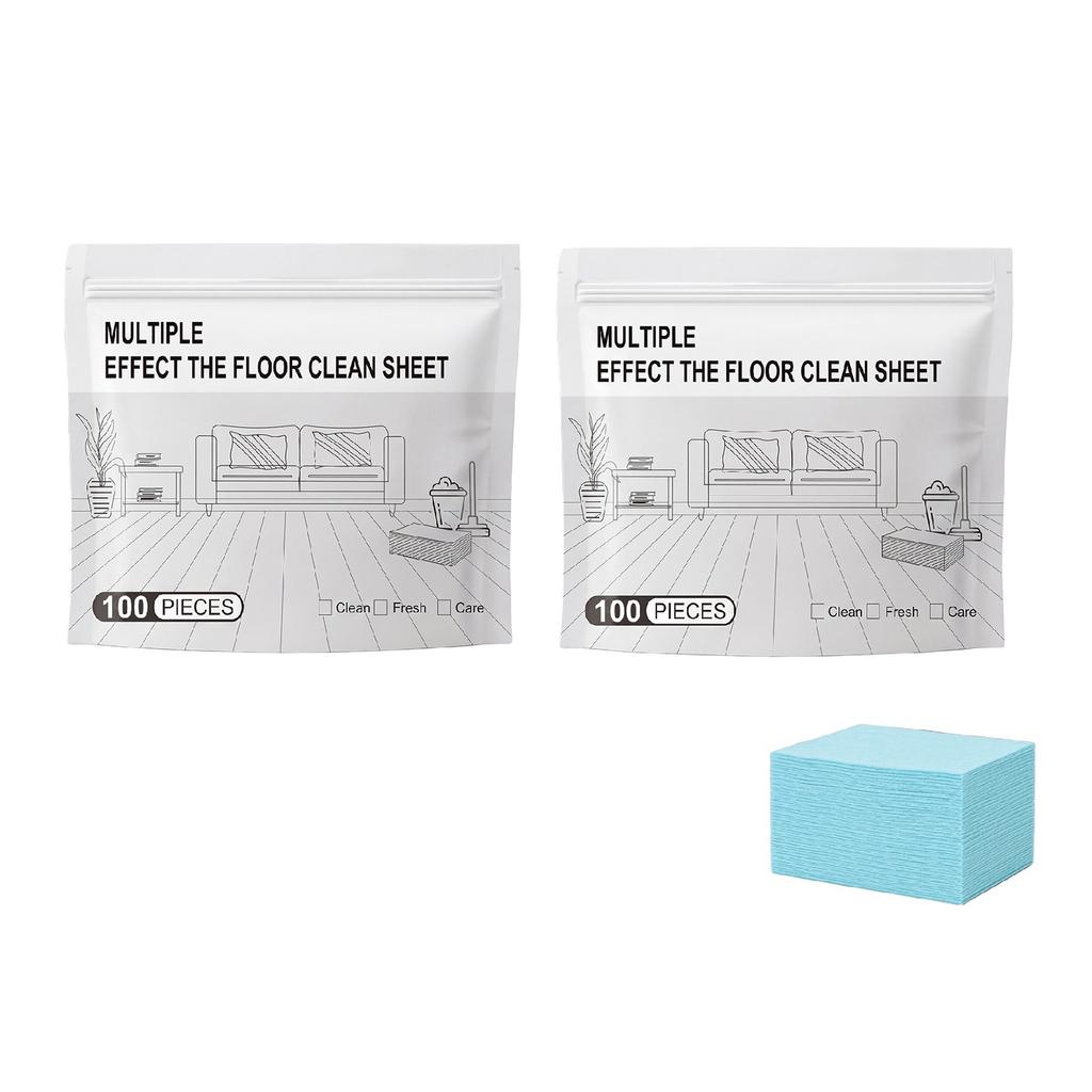 Floor Cleaning Tablets Multi Purpose Floors Cleaning Tablets Sheets Water Soluble Floor Cleaners for Furniture Maintenance