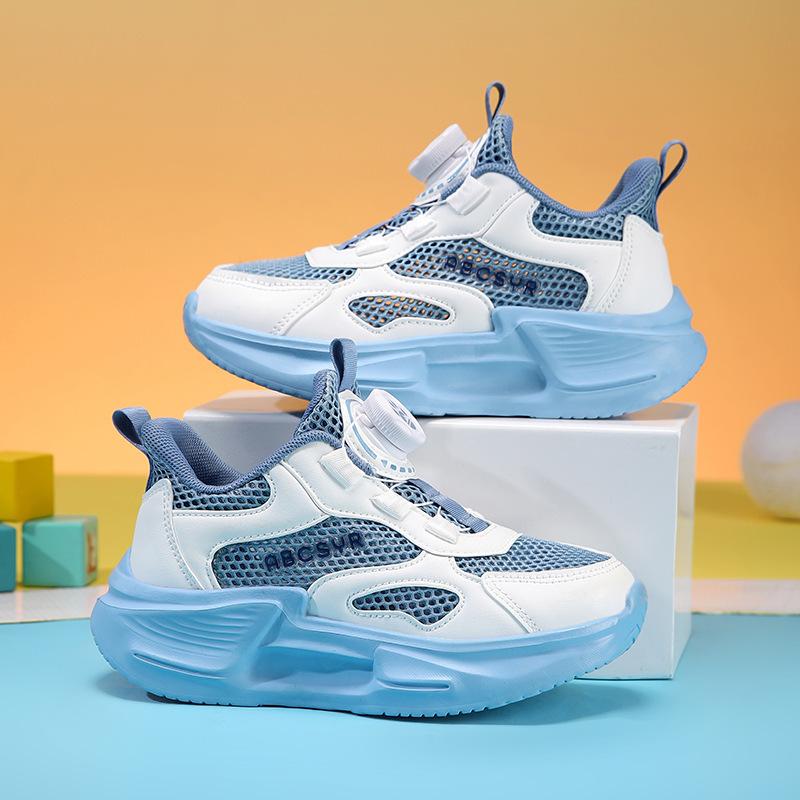 Children's Shoes Summer New Breathable Single Mesh Hollow Lightweight Boys Shoes Fashion Casual Girls Versatile Sports Shoes