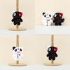 Cute Alien Big Eye Cat Plush Toy Keychain Stylish Backpack Pendant For All Ages