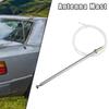 Car AM FM Radio Signal Antenna Mast for Mercedes Benz 1981-1993 Silver Tone