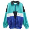 Adidas 80s Vintage International Flag Tag, Multicolor Trefoil Logo Track Jacket Men's Used