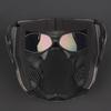 Skull Tactical Mask Halloween Full Face Protective Helmet W/ Goggles No Degrees