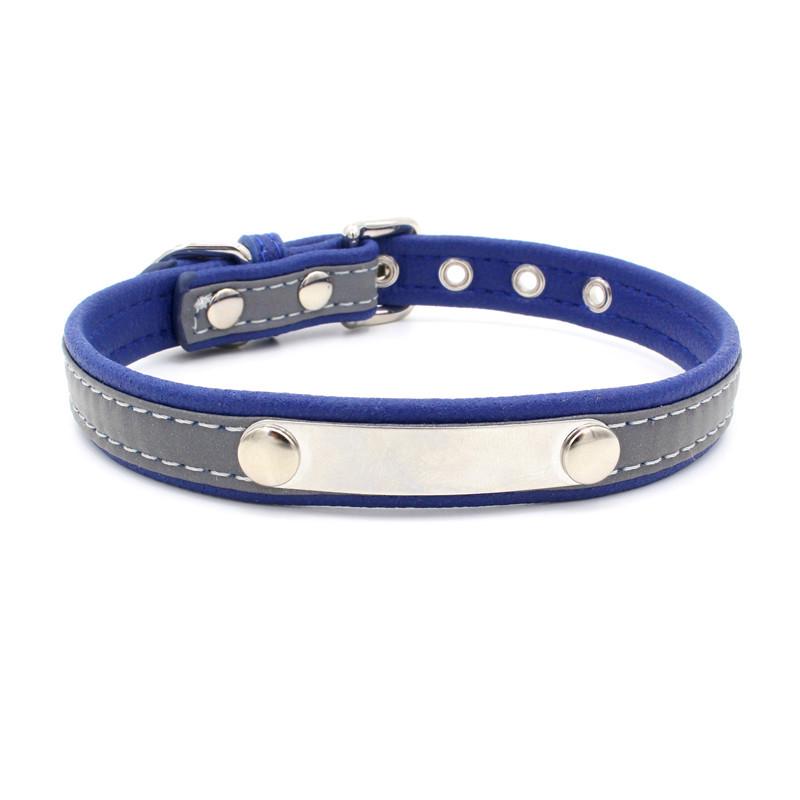 Pet Collar Reflective Dog Collar Soft Warm Cat Collar Dog Traction Rope