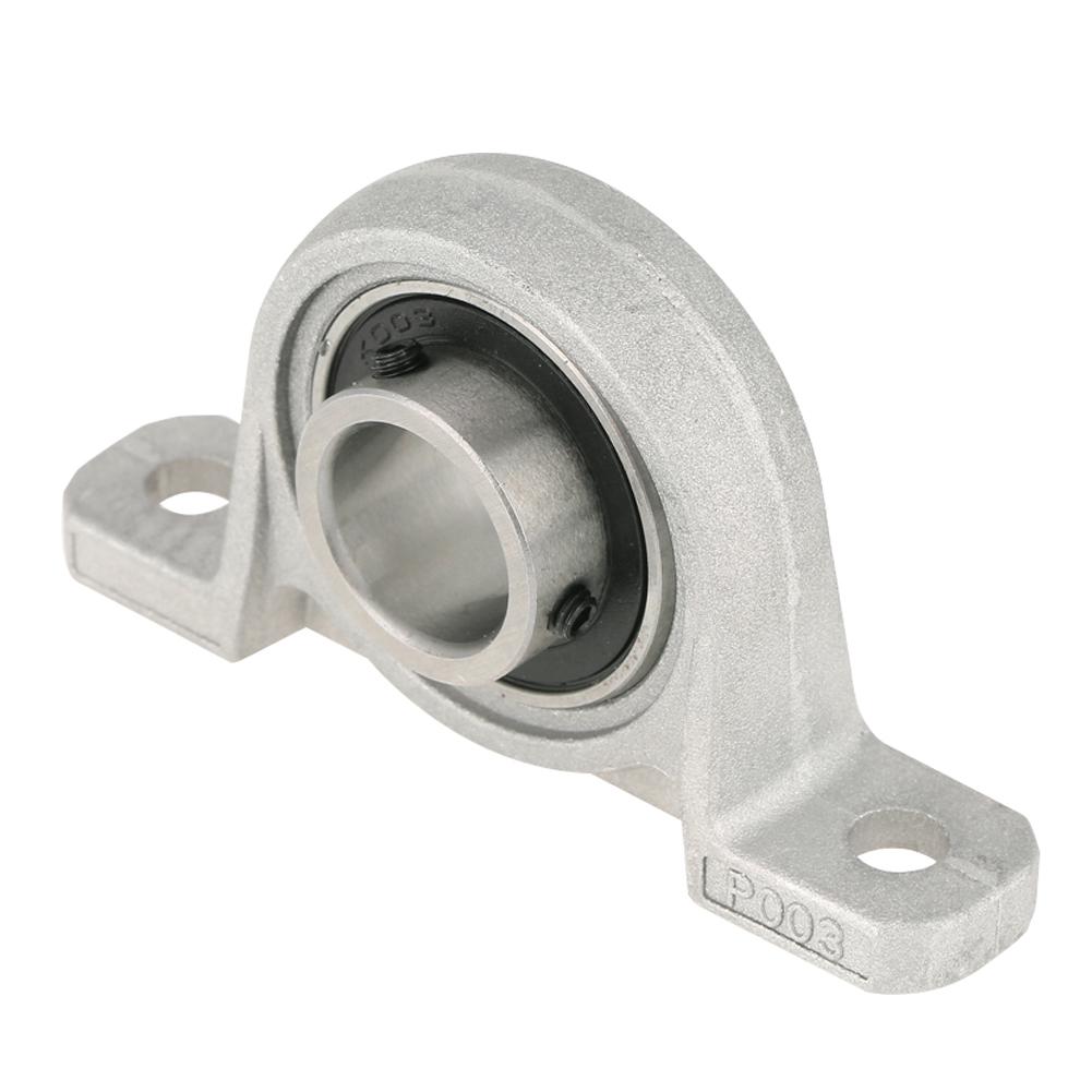 Fevas 1Pc 17mm KP003 Zinc Alloy Mounted Pillow Block Bearing Mechanical Parts Accessories Tool Fevas 1Pc 17mm KP003 Zinc Alloy Mounted Pillow Block Bearing Mechanical Parts Accessories Tool