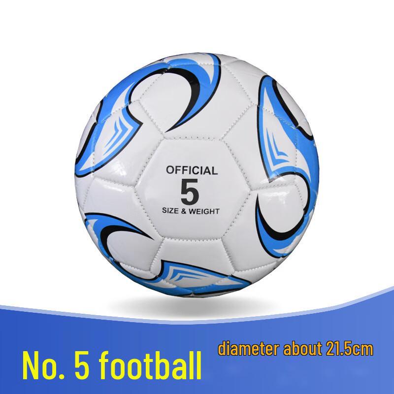 WEZHO Size 5 PVC Soccer Ball for Youth & Adults