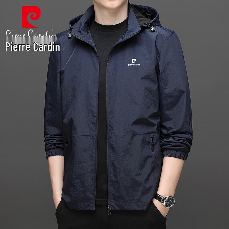 Pierre Cardin Men's Spring Autumn Hooded Jacket