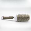 1pcs Gray Round Barrel Curling Brush Comb Styling Salon Hairdressing Tool