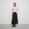 broadcast Women's Jacquard Round Neck Short Sleeve Knit Top