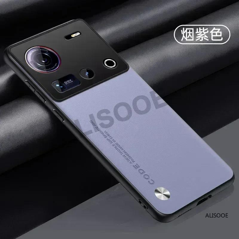 For Nubia Z70 Ultra Case Luxury PU-Leather Protection Back Cover for Nubia Z70 Ultra Shockproof Capa Funda