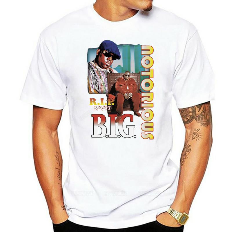 

Brand man teeshirt Notorious BIG Biggie Smalls Tribute Official Tee TShirt Mens Men Women Unisex Fashion tshirt S