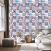 Patchwork wallpaper for living room and bedroom 50x1000