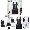 Ace Attorney Franziska Von Karma Cosplay Costume With Badge For Anime Role Play