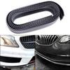 2.5m Car Universal Front Bumper Lip Protector Separator Body Kit Spoiler Bumper Car Door Bumper Carbon Fiber Rubber Trim