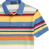 Polo Ralph Lauren Tričko SS24 Pruhované Síťované Ležérní Krátký Rukáv Dětské Topy Vícebarevné CWPOKNIY8021089-740
