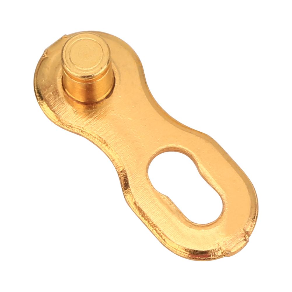 Heavy Duty Bike Quick Release Chain Link Magic Joint Connector for 11 Speed (Gold)