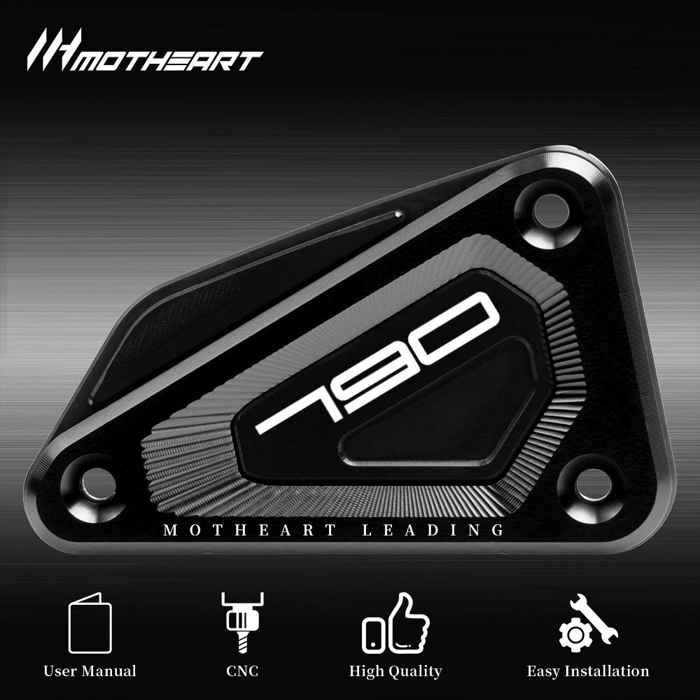Motorcycle CNC Front Brake Master Cylinder Reservoir Cover for 790 Adventure 2019-2025;790 Adventure R 2019-2025 Accessories