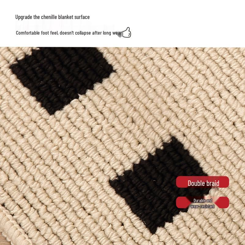 Waterproof, Oil-proof Kitchen Floor Mat - Durable, Non-slip, Dirt & Wear-resistant Carpet for Entrance Doors.