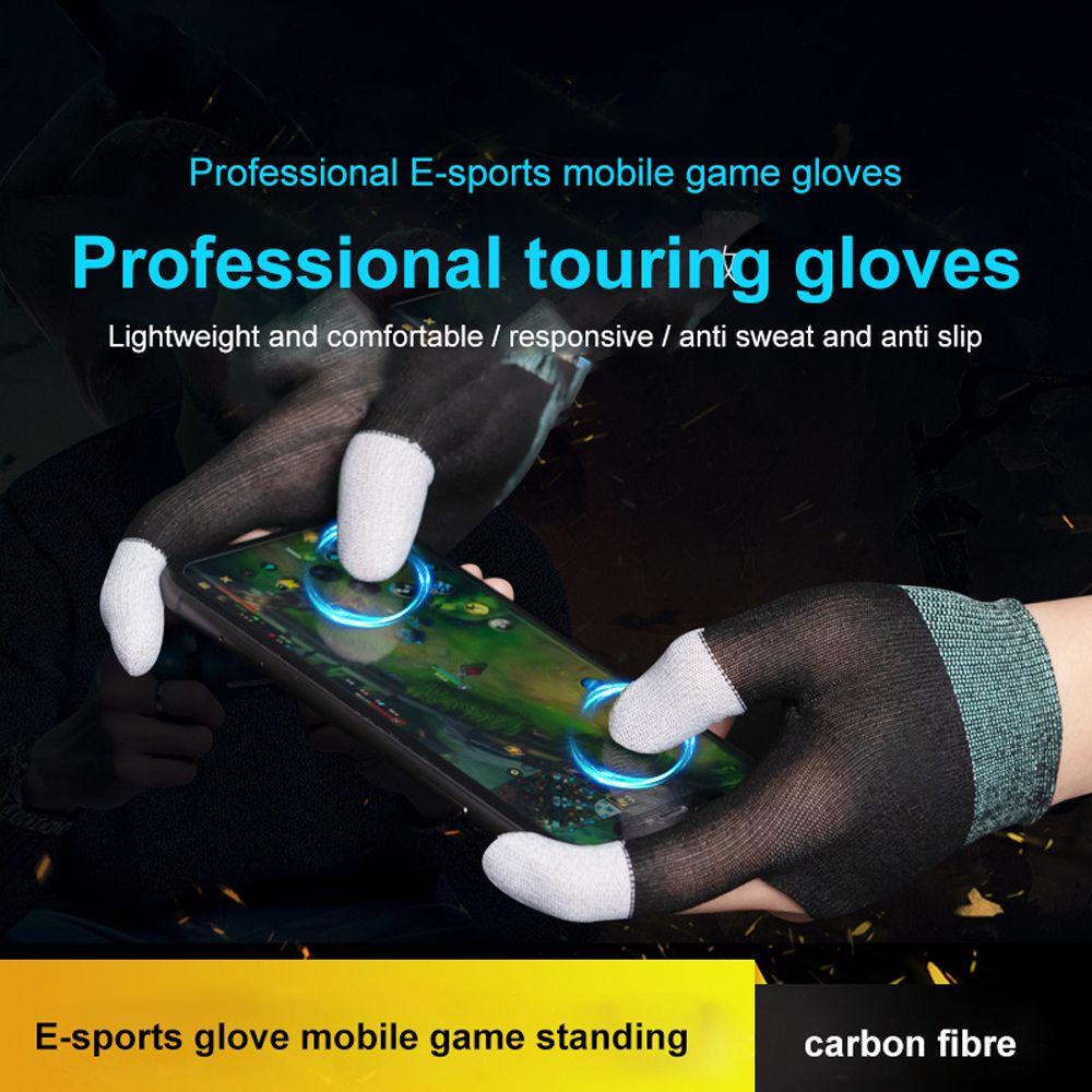 Breathable Thumb Gloves Mobile Games Gaming Finger Cover Gamer Fingertips Sleeve