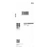 Feuille abrasive rectangle expert c470 d 80x133mm g 180 - bosch - 2608900882