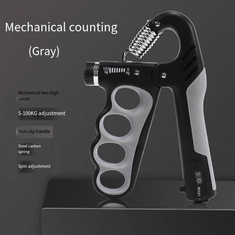 Adjustable Spring Grip Upgrade 5-60KG Mechanical Counting Men Women Practice Hand Instruments Fitness Equipment TPE Coated Glue