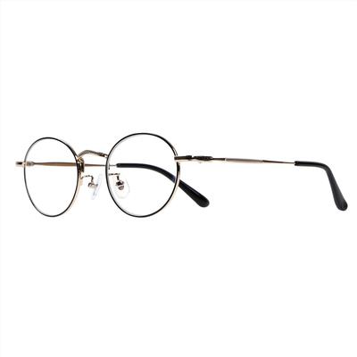 Aspherical Lens Magnifying Glass Loupe Blue Light Cut Frame BlackGold Glasses Reading Magnifying Glass Loupes [Netmeganecom] [Lcm003C2X16] 1.6x (+2.5