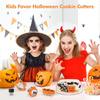 10-Piece Halloween Shapes Cookie Cutters for Baking Decor