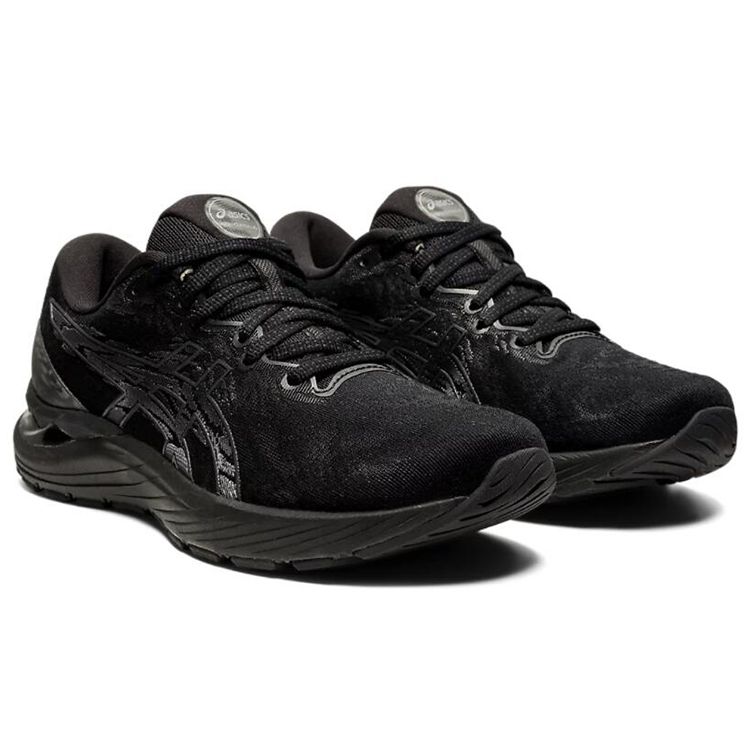 Asics Gel Cumulus 23 Μαύρα Γυναικεία Αθλητικά Παπούτσια Γραφιτένιο-Γκρι 1012A888-002