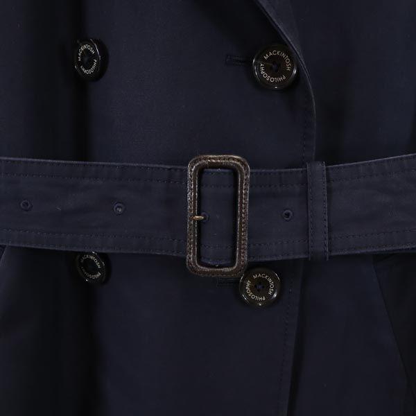 MACKINTOSH PHILOSOPHY Trench Coat 36 Navy System Women Used