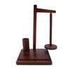 Yarn Holder Multifunctional Magnetic Wooden Knitting Yarn Rack Stand Phone Holder