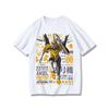 Neon Genesis Evangelion End of Eva Maglietta con Occhio Stile Classico Manica Corta Unisex Uomo Donna Estate Girocollo Cotone T-shirt
