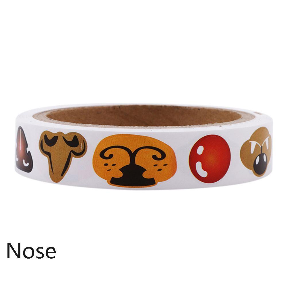 Materials Children Cartoon Animal Glue Stickers Stickers Educational Toys Eyes / Nose / Mouth