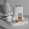 2-in-1 Automatic Cat Feeder And Water Dispenser Large Capacity Pet Food Feeder And Water Bowl for Small Medium Dogs Cats
