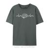 Neuro Nurse Heartbeat Neuro Nursing Neuroscience Nurse Funny Custom Fitness Tight Tshirt Men Casual T Shirt Fitness Tshirt