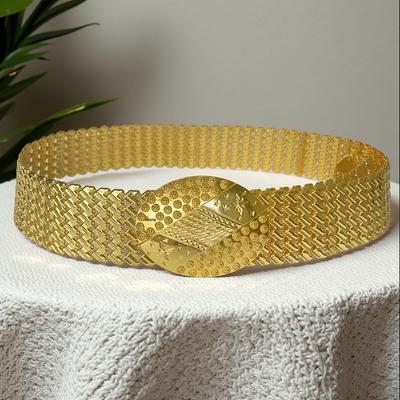 Cintura a catena dorata marocchina con nappe per Matrimoni & Spose