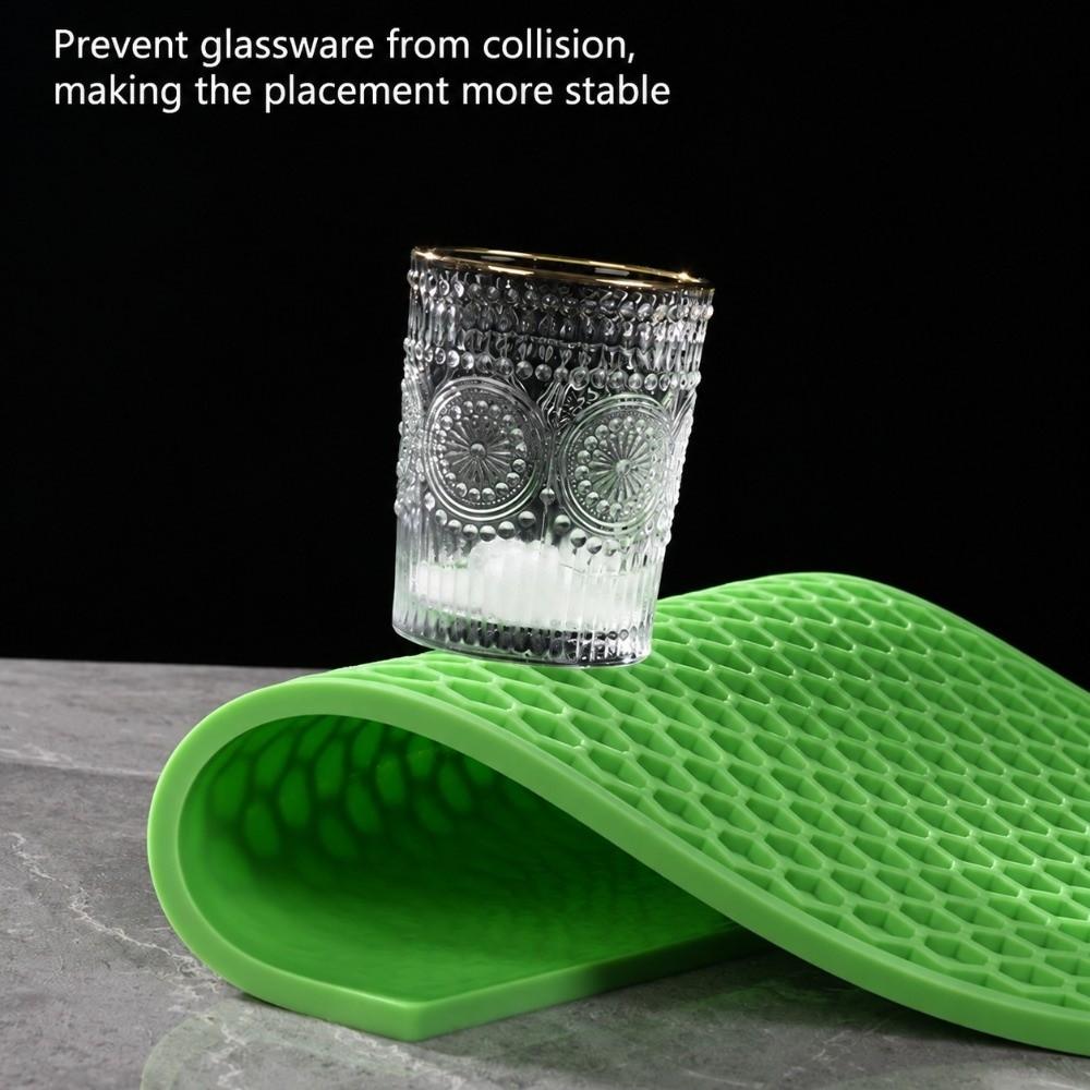 Water-proof Heat Insulation Pad PVC Anti-Slip Pad High Quality Barware Mat Bar Dining Table