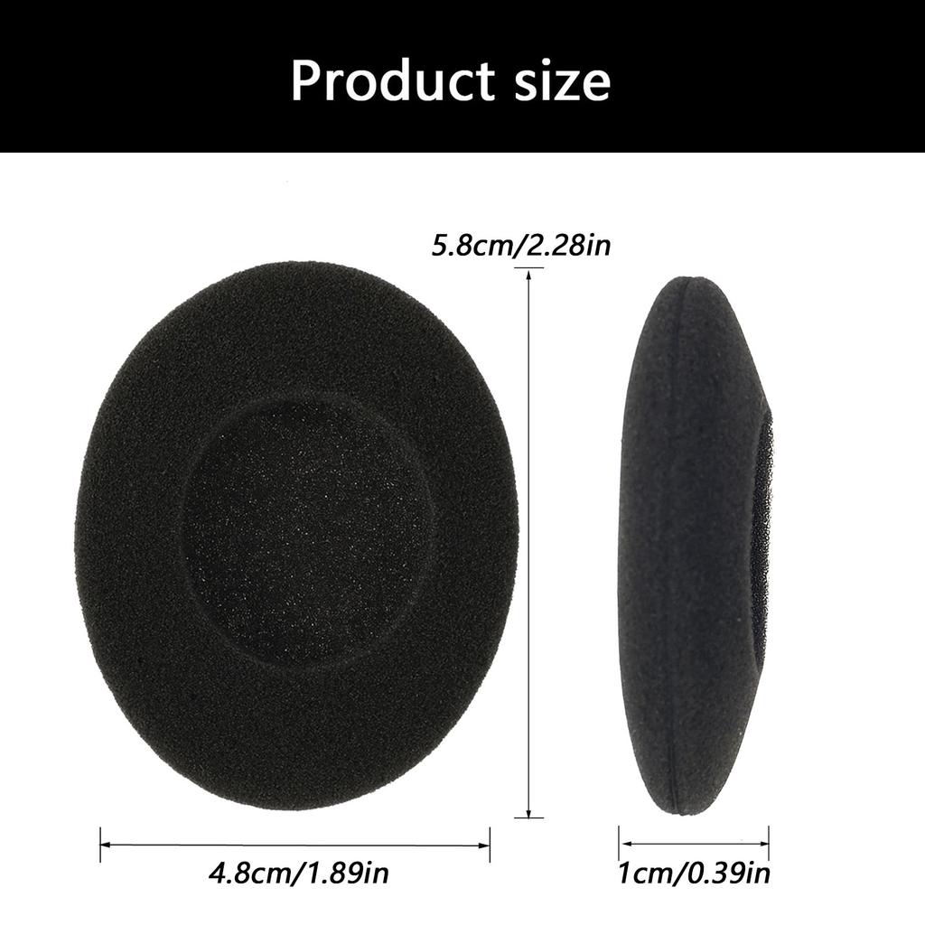 Breathable Foam Ear Pad Providing Superior Comfort Audios Enhancement for MDR24/44/54/64/33/101/5020 Extended Use