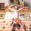 Rolife Super Creator Fascinating Book Store DIY Miniature House Kit DW004