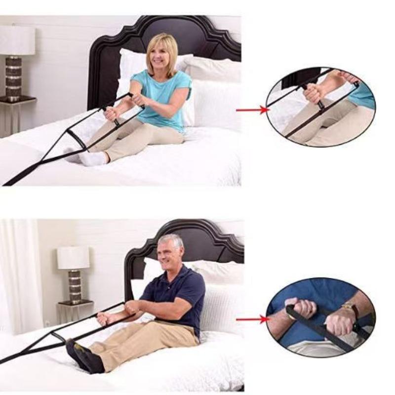 Bed Ladder Assist Sit Up Assist Strap with Handle Strap Rope Ladder Bed Support Sitting Pull Up Hoist for Elderly Senior