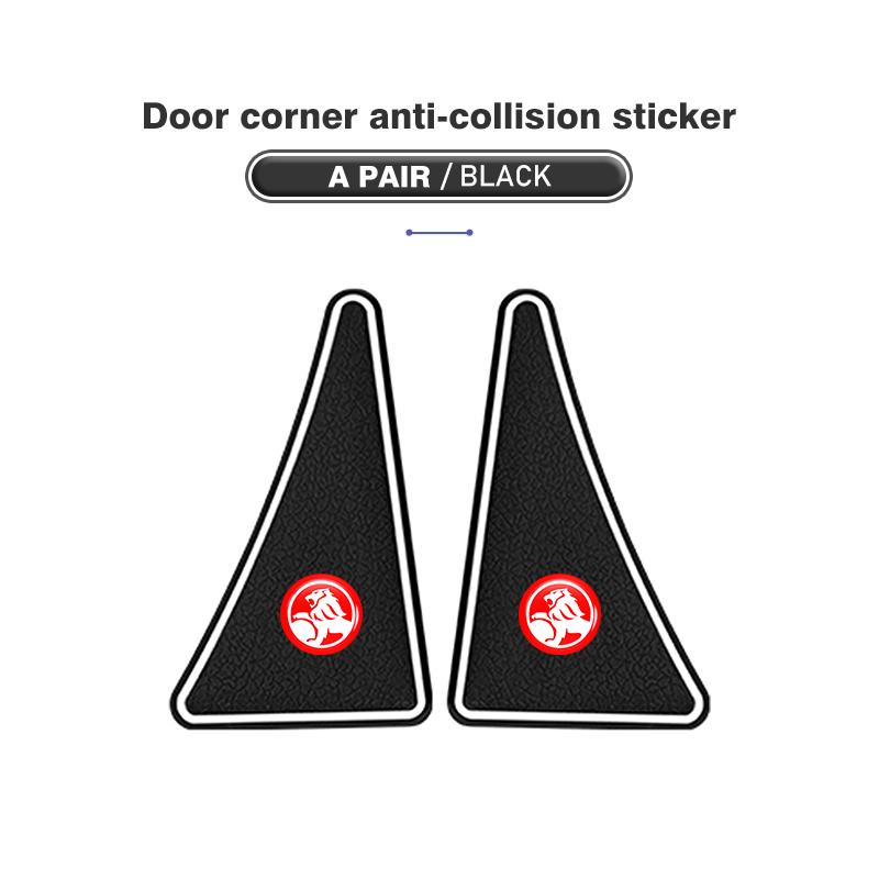 2pcs Car Door Corner Cover Bumper Collision Anti-scratch Protector For Holden VT VX VU VY HSV Astra H SV Colorado 7 2012-2023