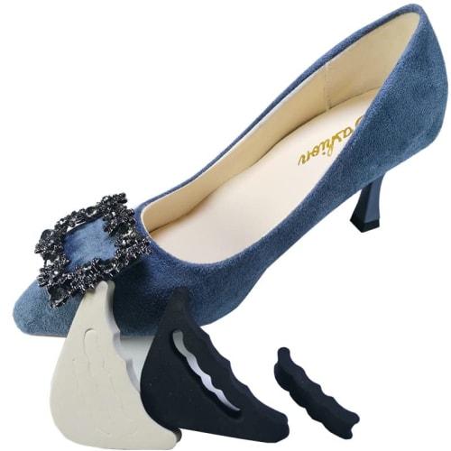 JUTOSU Heel Pads, Toe Cushions, Adjustable Heel Pads, Easy Toe Cushion, Toe Protection, Shoe Care, Sponge, Memory Foam, Toe Gap Filler, Size Adjustmen