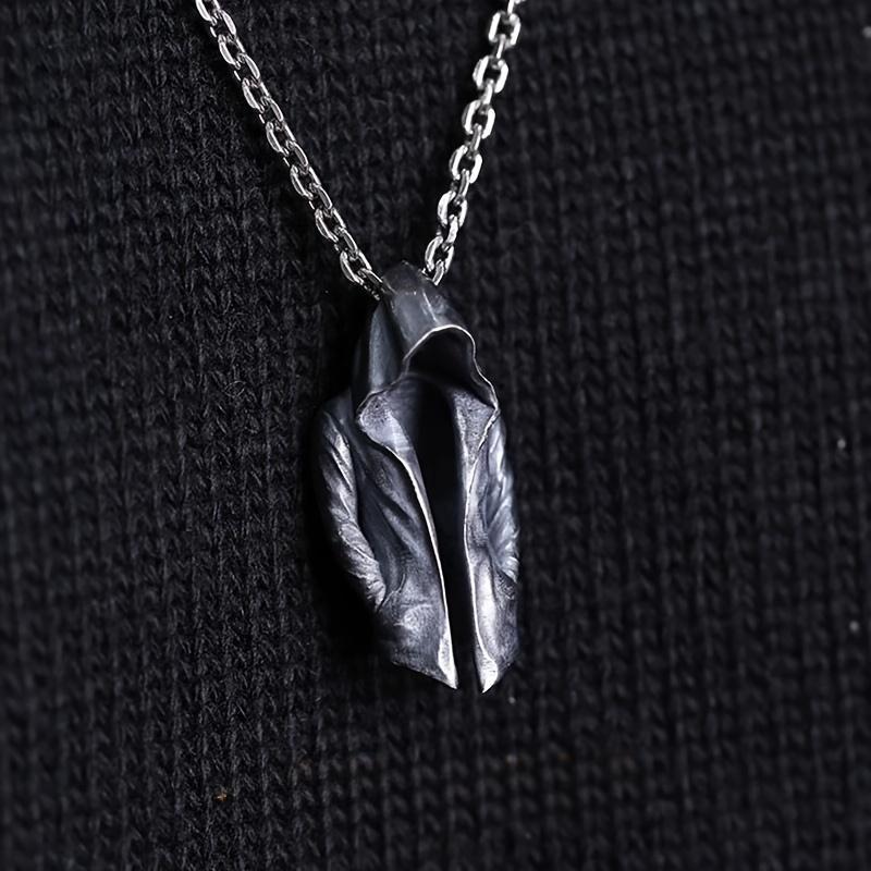 

Модный плащ мужское ожерелье ретро хип-хоп панк ветровка кулон свитер цепочка ювелирные изделия фестиваль подарок убийца