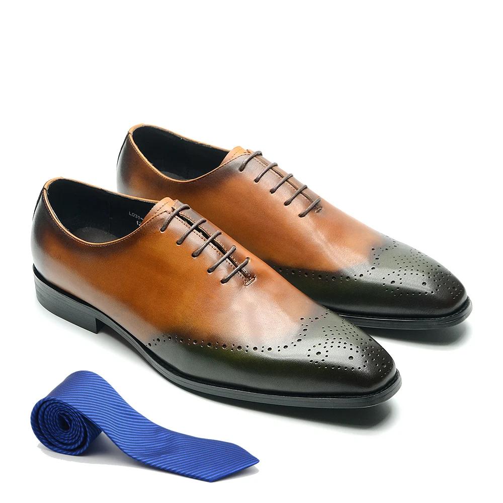 

Мужские туфли Оксфорды ручной работы из натуральной воловьей кожи с ручной росписью, броги, вингтип, свадебные, для вечеринки, к костюму, формальные туфли для мужчин 46