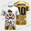 Summer Dragon Ball T Shirt Kids Tops Tee Anime Figures Son Goku Super Saiyan T-shirt Boys T-shirts Children Clothes Short Sleeve