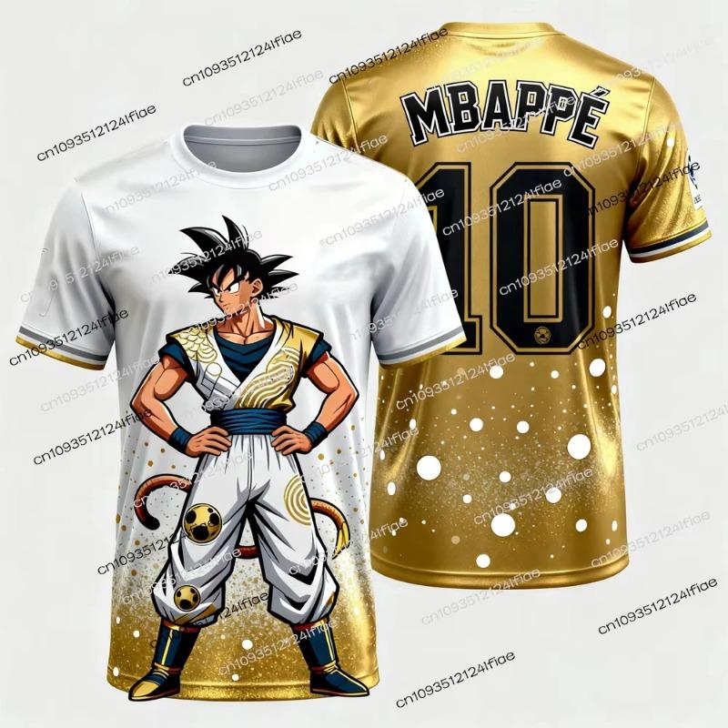 Summer Dragon Ball T Shirt Kids Tops Tee Anime Figures Son Goku Super Saiyan T-shirt Boys T-shirts Children Clothes Short Sleeve