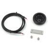 Universal 52MM Digital Voltmeter Volt Meter Voltage Gauge Round With Red LED Bar