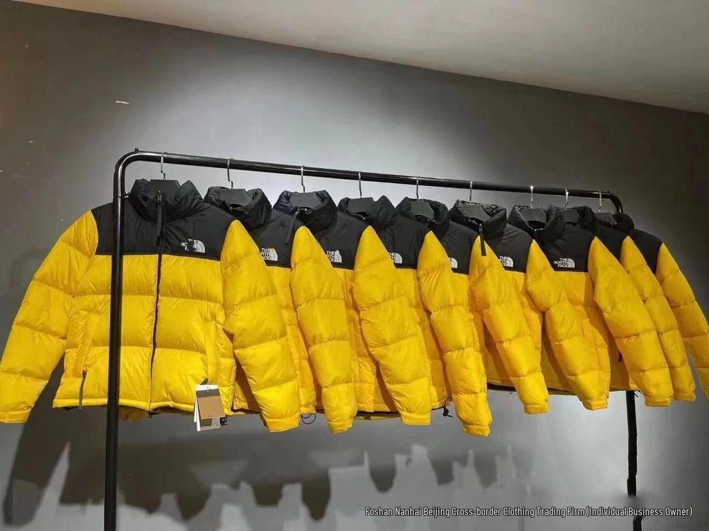 Herrenjacke von 1996, dick gefüttert, aus Baumwolle - Unisex, hochwertige, lockere Oberbekleidung im Brotstil