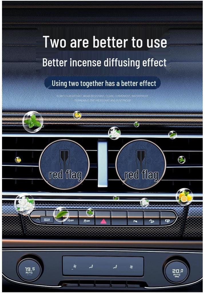 Car Air Freshener for Hongqi HQ9 PHEV/EH7/H5/H9/HS5 - Vent Fragrance & Interior Decor