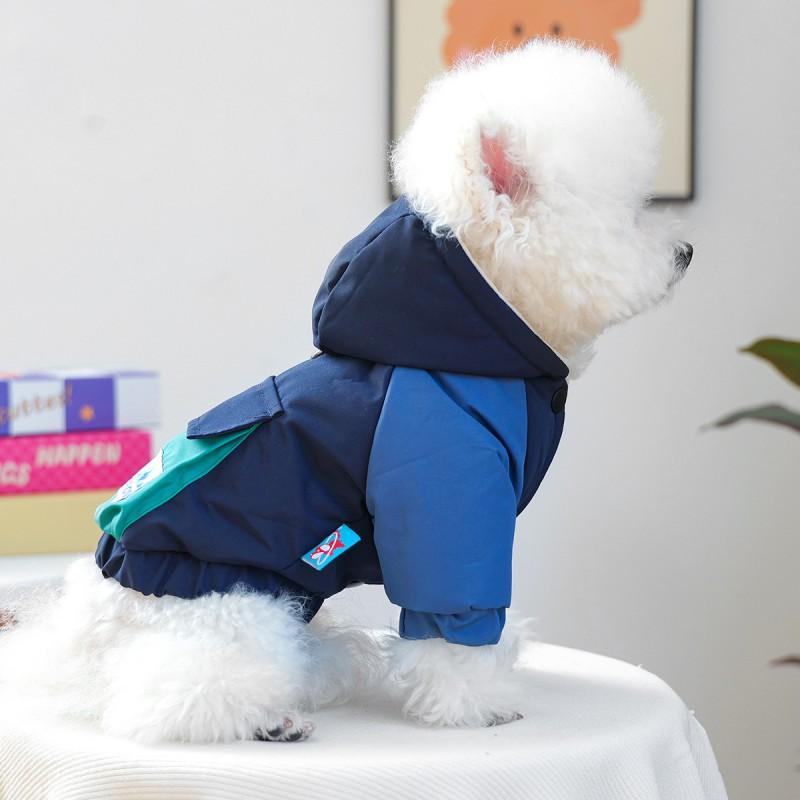 PETCIRCLE Dog Cat Winter Coat Small Pet Warm Fleece Padded Jacket