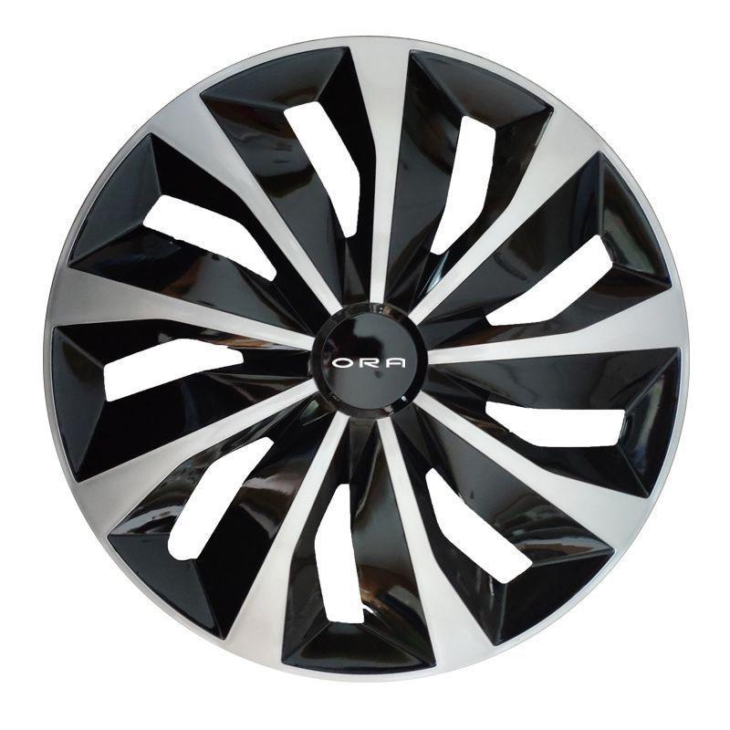 15-Inch Wheel Cover for Great Wall ORA R1 Black/White Cat Iron Hubs