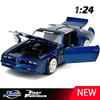 JADA 1:24 FireBird Alloy Car Diecasts & Toy Vehicles Car Model Miniature Scale Model Car For Children